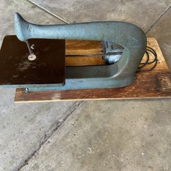 Genuine Vintage Cast Iron Jigsaw Tool