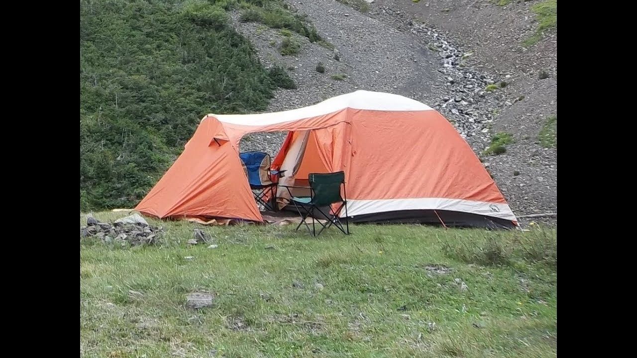 Big Agnes King Creek 6 camping tent with patio AND footprint