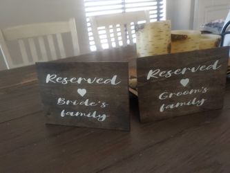 Reserve Signs