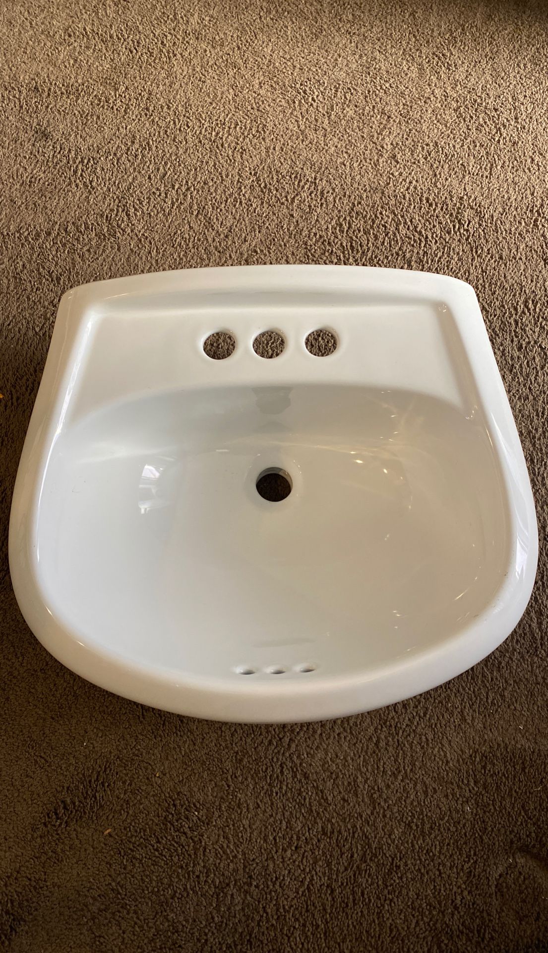 glacier bay pedestal lavatory basin / sink