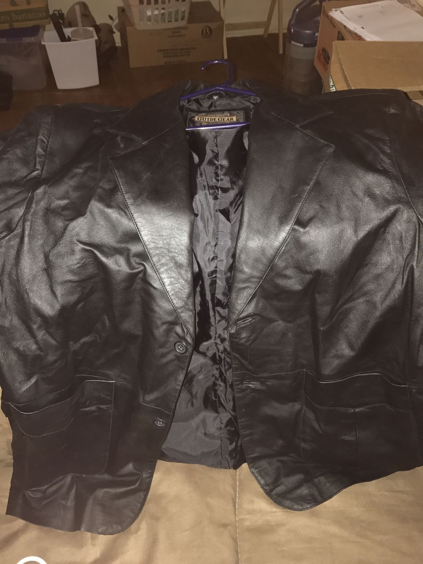 Guide Gear Leather Jacket 2X