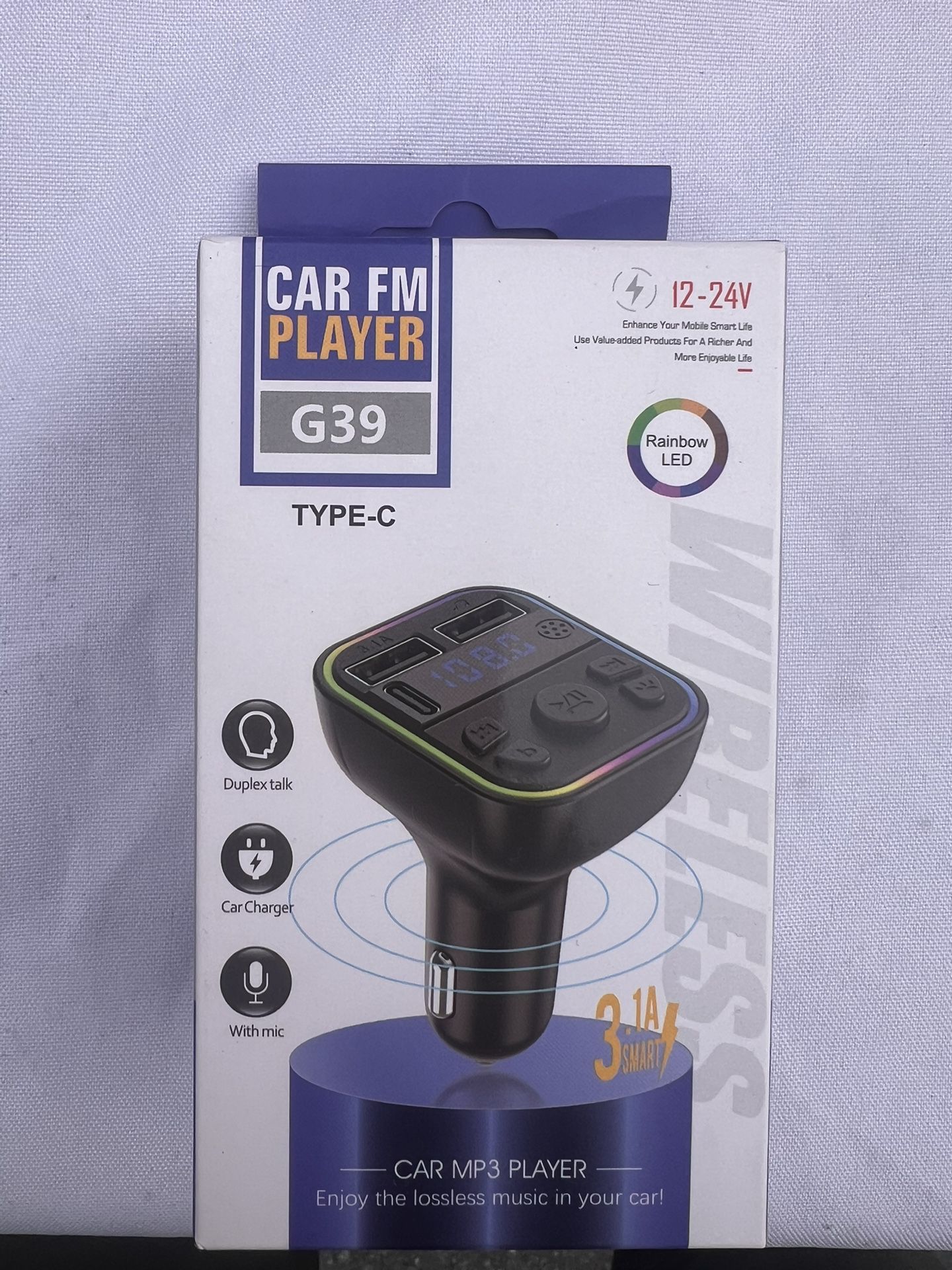 Bluetooth Car fM Player