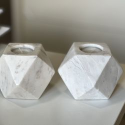 Marble Candle & Potpourri Holders