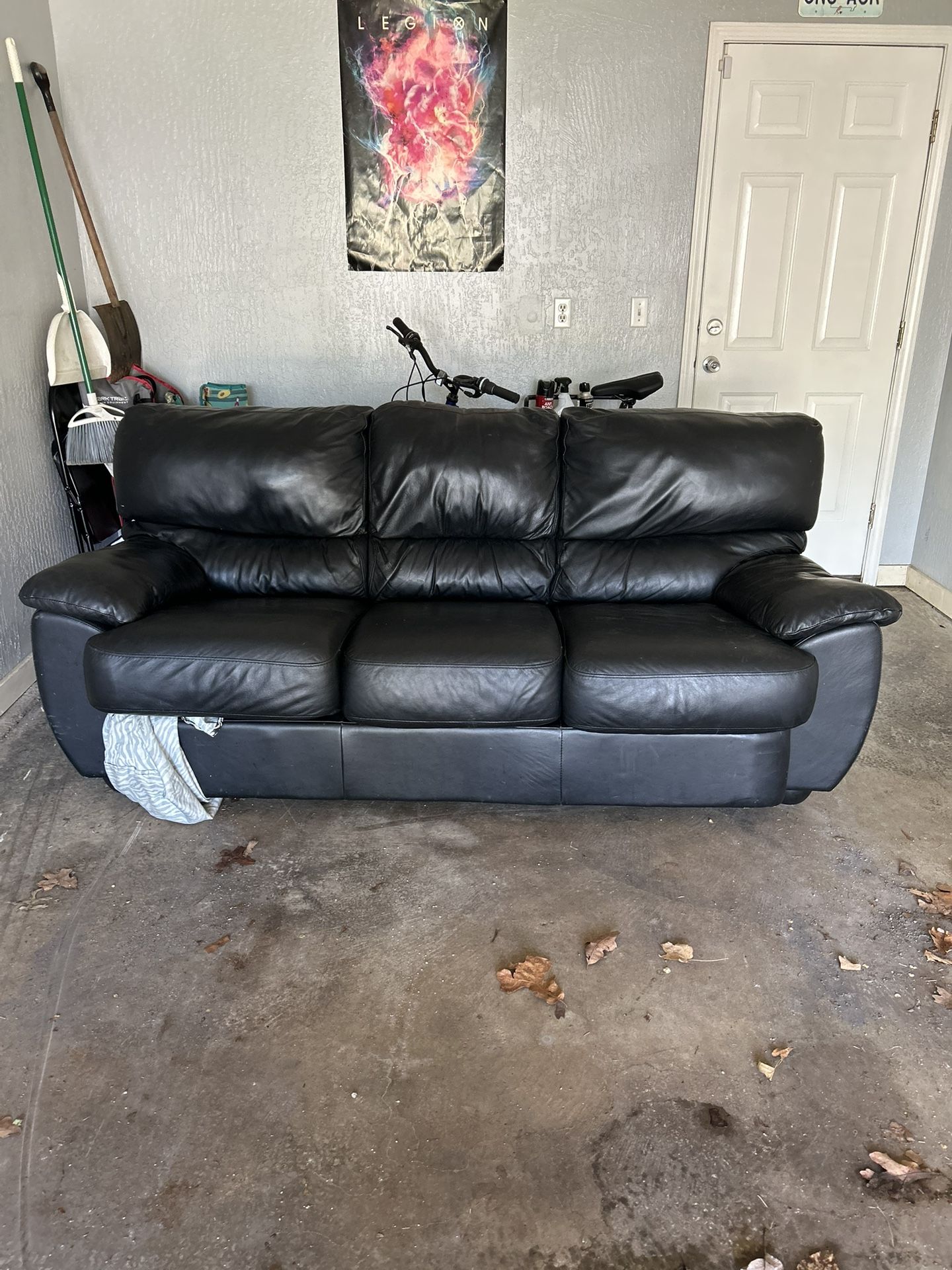 Black sleeper Couch