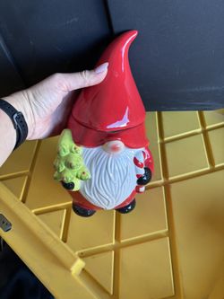 Gnome Cookie Jar 