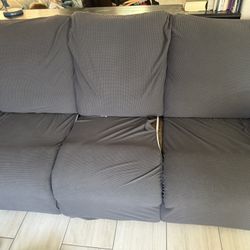 Leather Reclining Couch