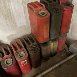 Vintage Gas Cans 