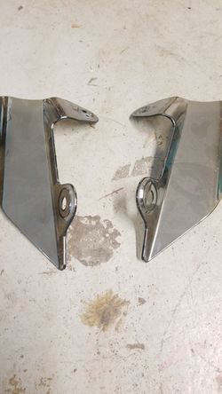 Heat deflectors for 07 street glide