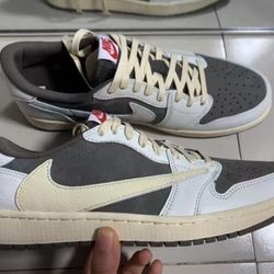 Size 11 - Nike Air Jordan 1 Retro Low OG x Travis Scott Reverse Mocha DM7866 162

