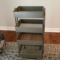 Rolling Cart With 4 Shelves