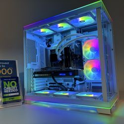 Gaming PC Custom Built by AREA-51✅🕹Full White RGB Set,Ryzen 7/32GB RAM/2TB🖥1 Yr Wrnty‼️ RTX 5070 GPU💥 $0 Down Finance Available