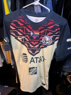 Club america game worn jersey