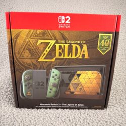 Nintendo Switch 2 Zelda Edition New