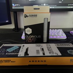 Glorious Wrist Pad & Coiled Cable 