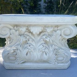 Large Stone Console Table