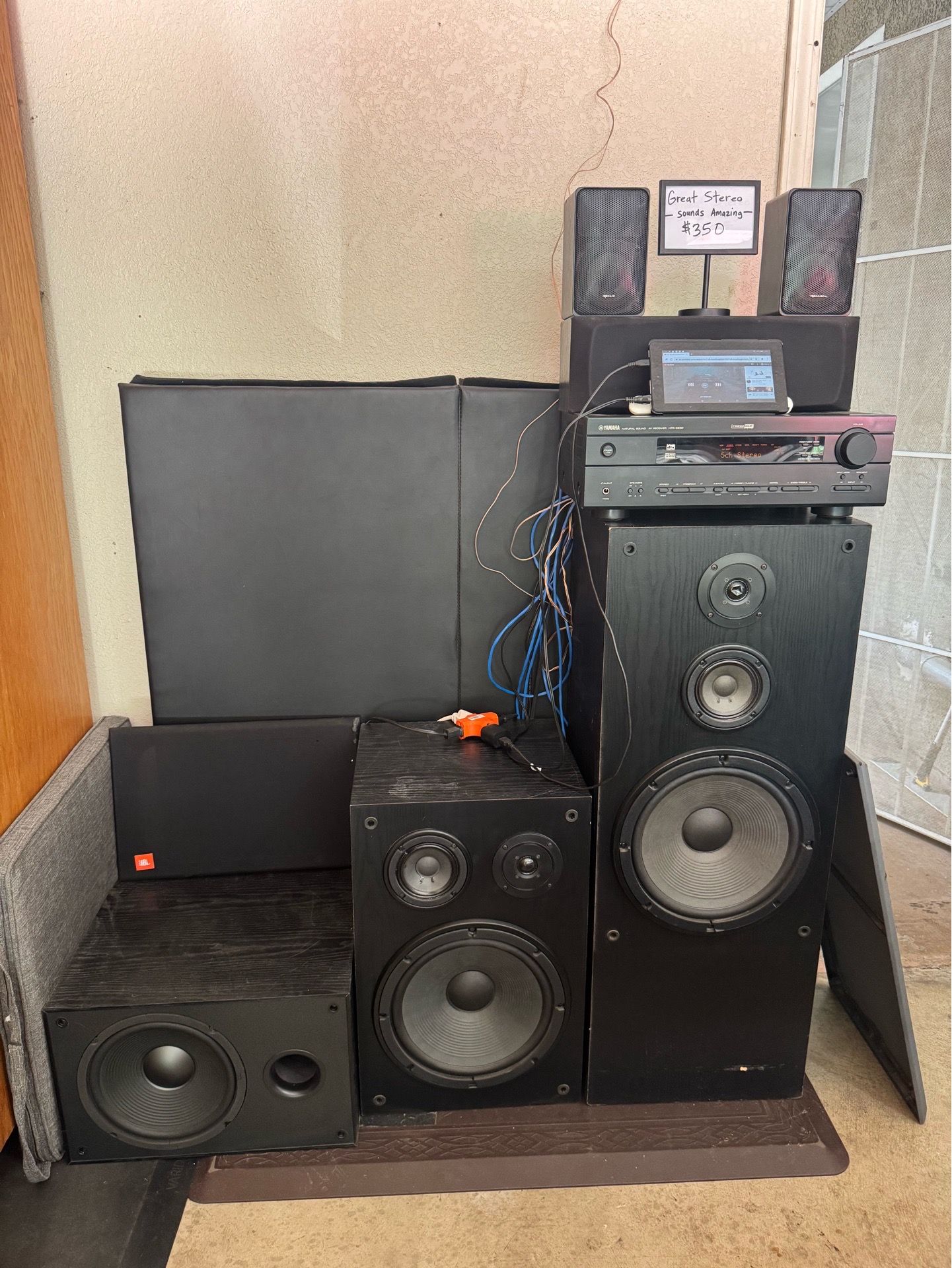 Great stereo system sounds amazing👍