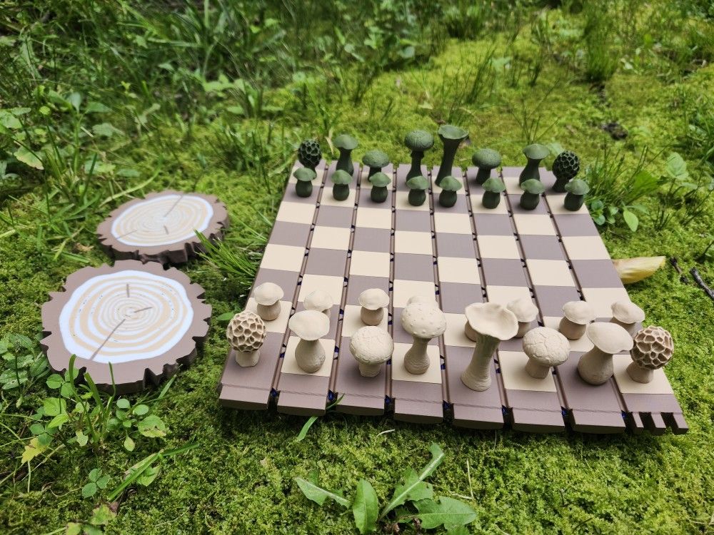 Forest Chess Set