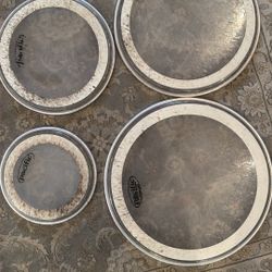 Free Used Pacific Drum Heads
