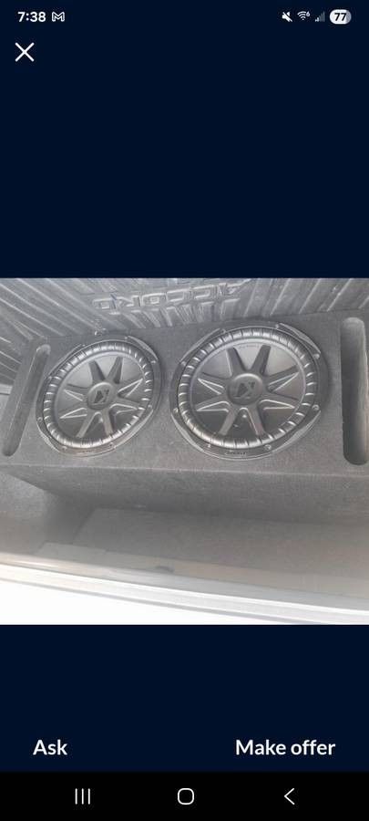 Kicker CVX Subwoofers