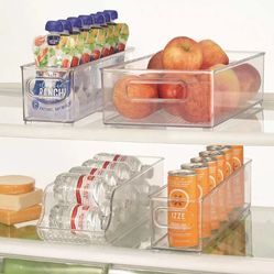 iDESIGN Kitchen Bins, 4-piece Set