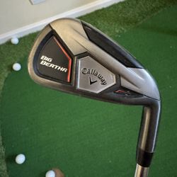 Forgiving Callaway Big Bertha 5 Iron Hybrid Like Iron Huge Sweet Spot Reg right flex