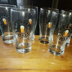 NEW 6 CORNER TAVERN BEER GLASSES