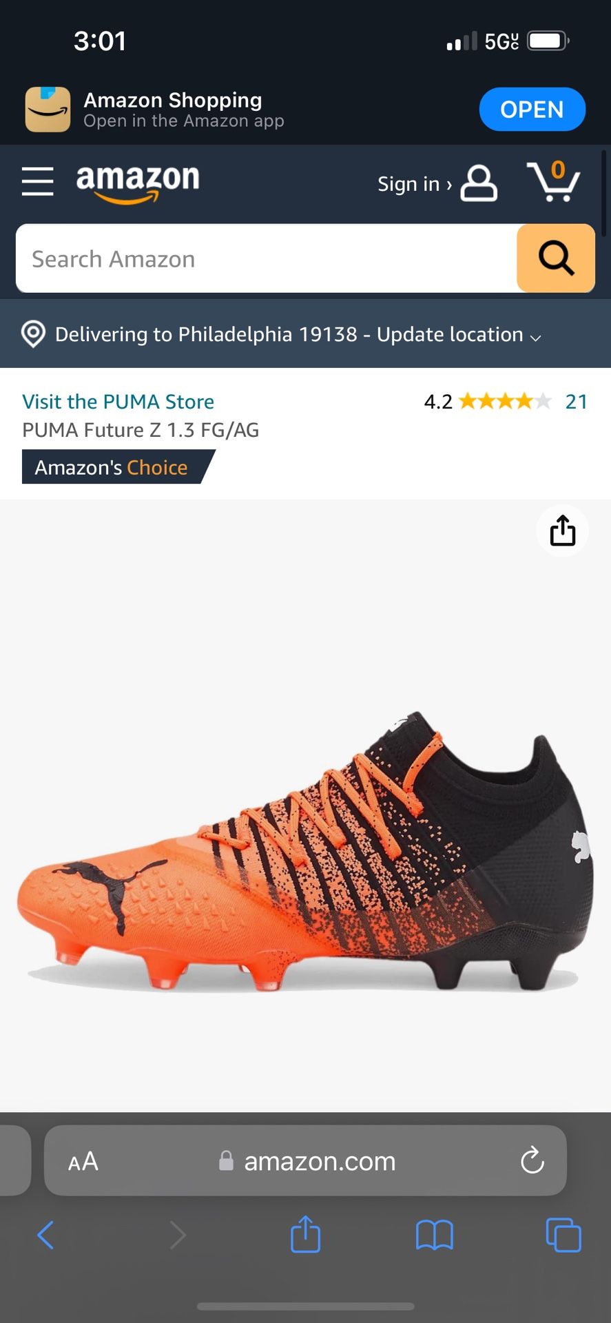 Puma future Z. FG/AG