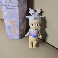 Sonny Angel cherry blossom night Goat character toy decor