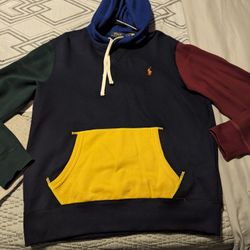 Polo Color block Hoodie