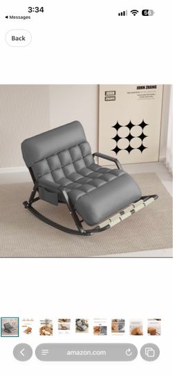 Rocking lounge chair