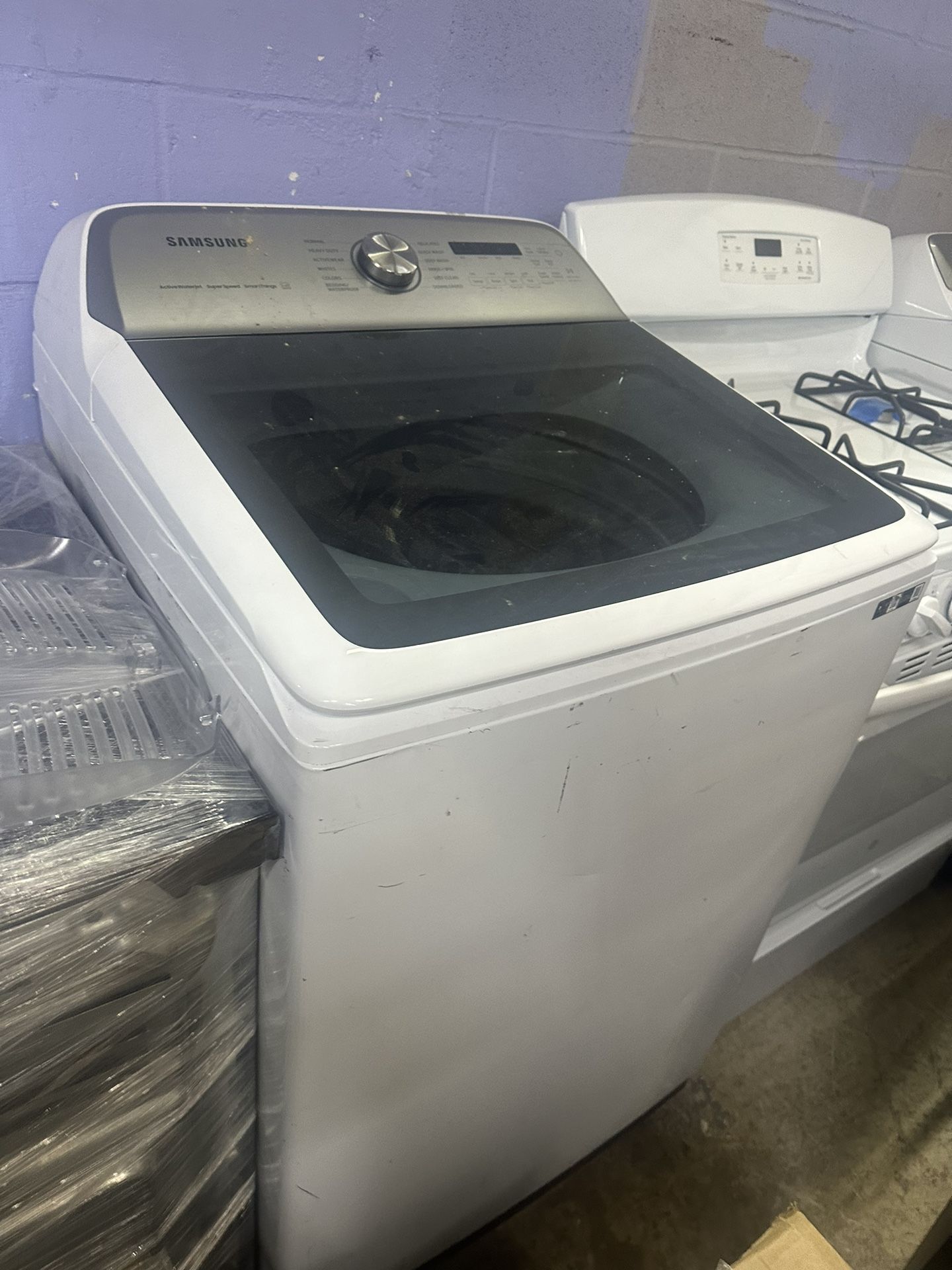 samsung washer dryer gas set