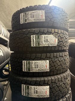 LT245/75/16 KUMHO AT 4 NEW TIRES INSTALLATION AND BALANCE 50,000 MILES WARRANTY
