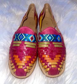 New! Woman’s Mexican Huaraches 100% Leather