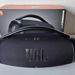 JBL - Boombox3 Portable Bluetooth Speaker - Black