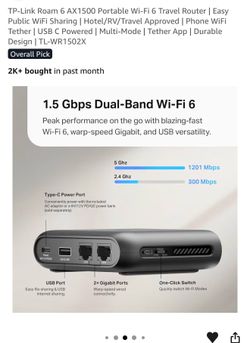 Traveling router