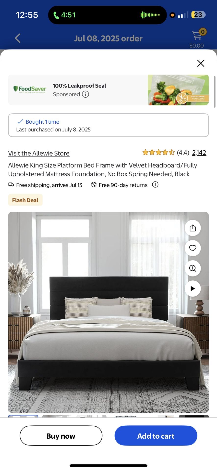 King Bed Frame