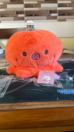 Orange Octopus Plushie Boutique Dolls