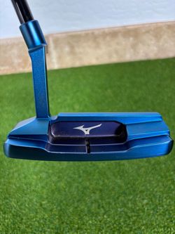 Mizuno M.Craft OMOI 02 Blue Ion Putter 35” RH Milled + Good Vibes Headcover