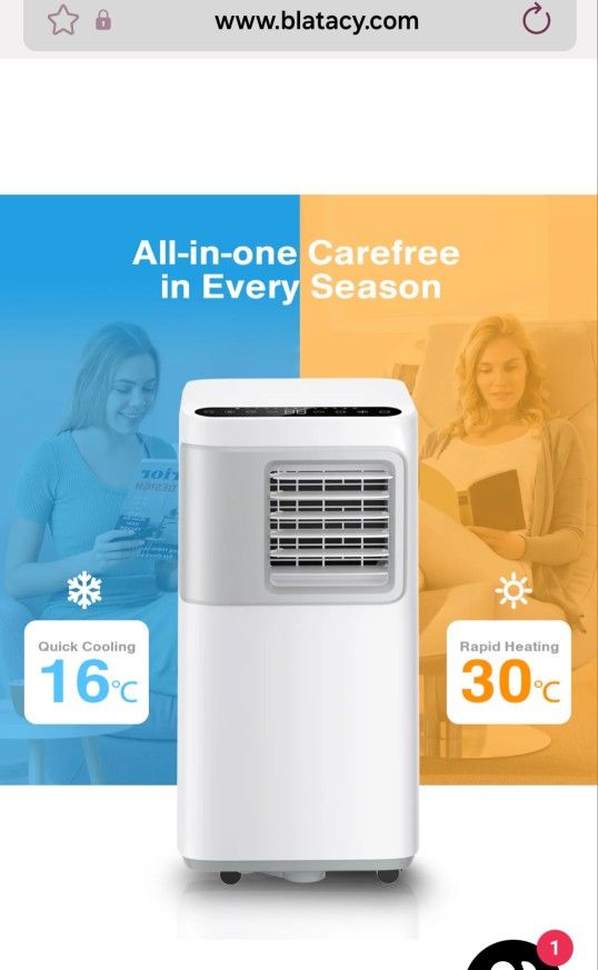 Blatacy AC portable Unit And Heater