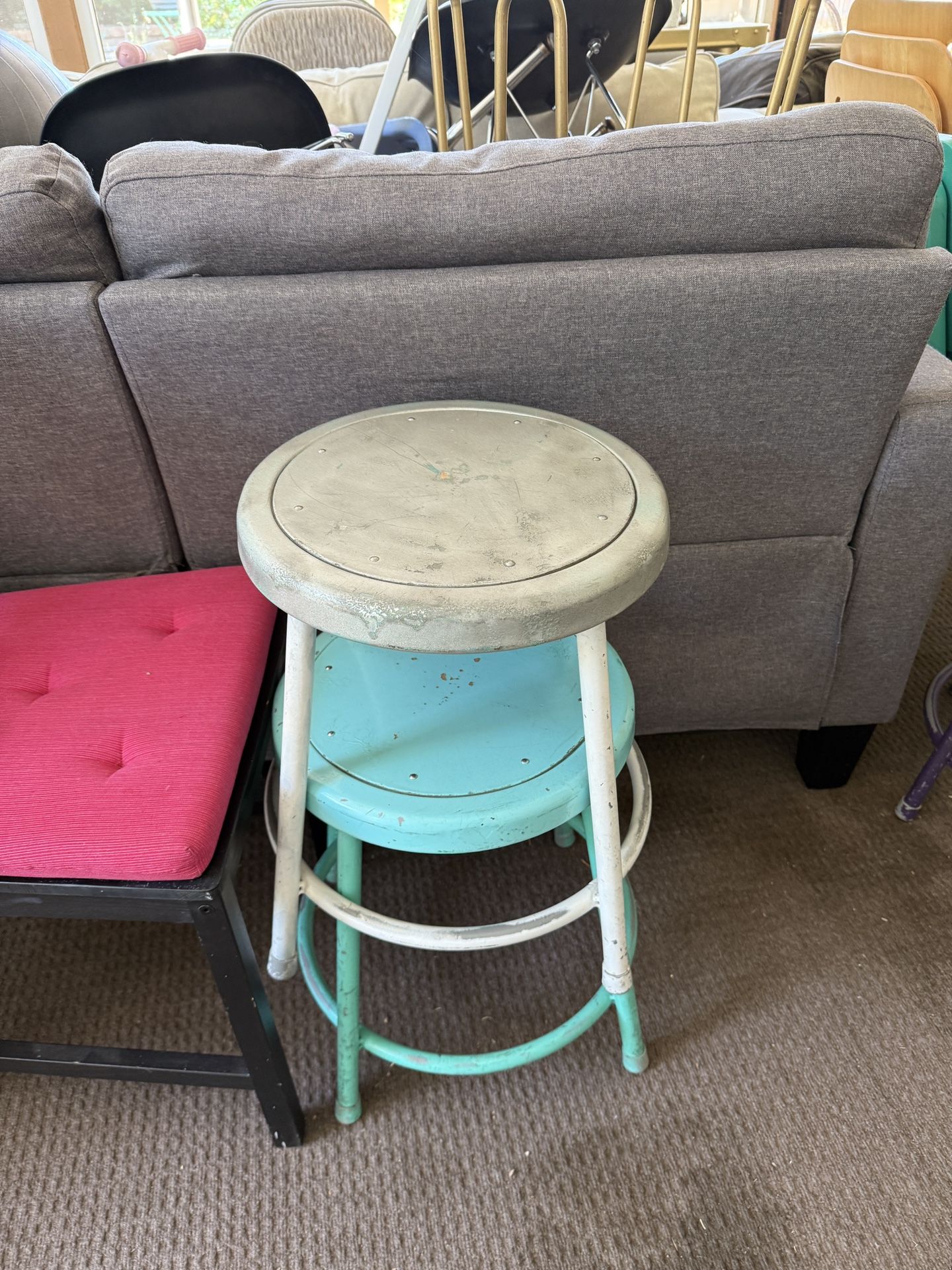 3 Stools Metal
