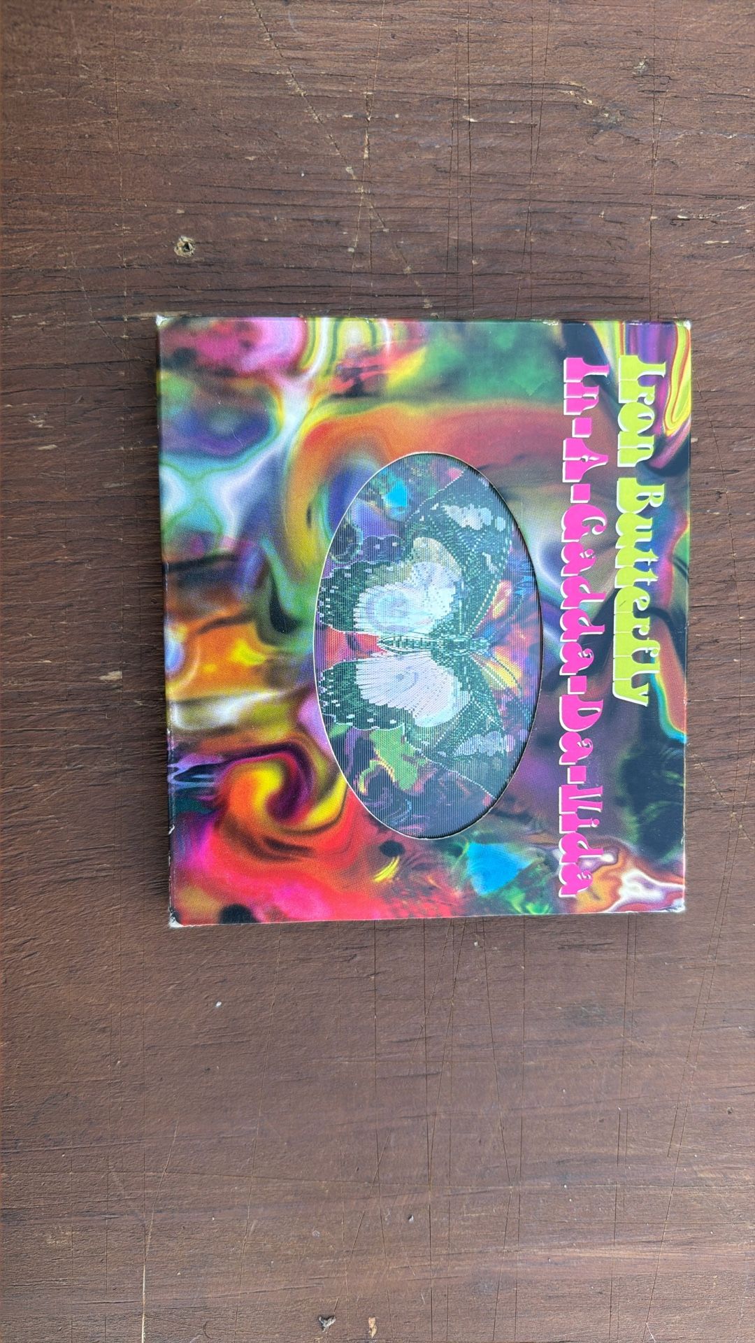 IN A GADDA DA VIDA Iron Butterfly Psychedelic Lenticular CD