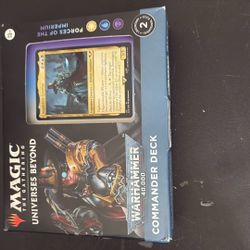 MTG Universes Warhammer 40K Commander Forces of Imperium Deck 
