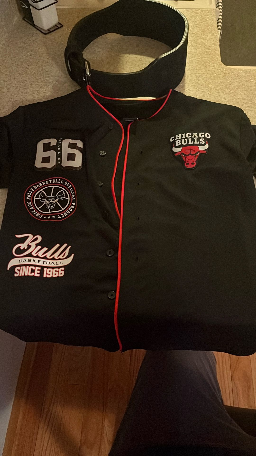 Bulls Jersey Size Large