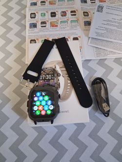 New Smart Watch With Full Touchscreen