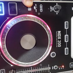NUMARK DJ NDX200 Professional Tabletop CD PLAYER Mix LOOP Q Digital Working 