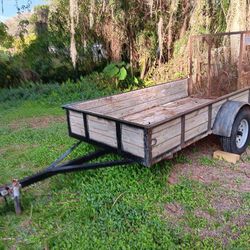5 X 10 Carry-On Utility Pipe Top Trailer