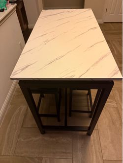 Dining table with 4 chairs