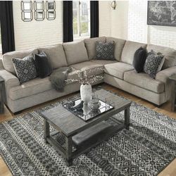 🇺🇸Huge Ashley Furniture Blowout Sale!🇺🇸 Brand New Oversized Sectional W/ Accent Pillows Included! $50 Down Takes It Home Today! 