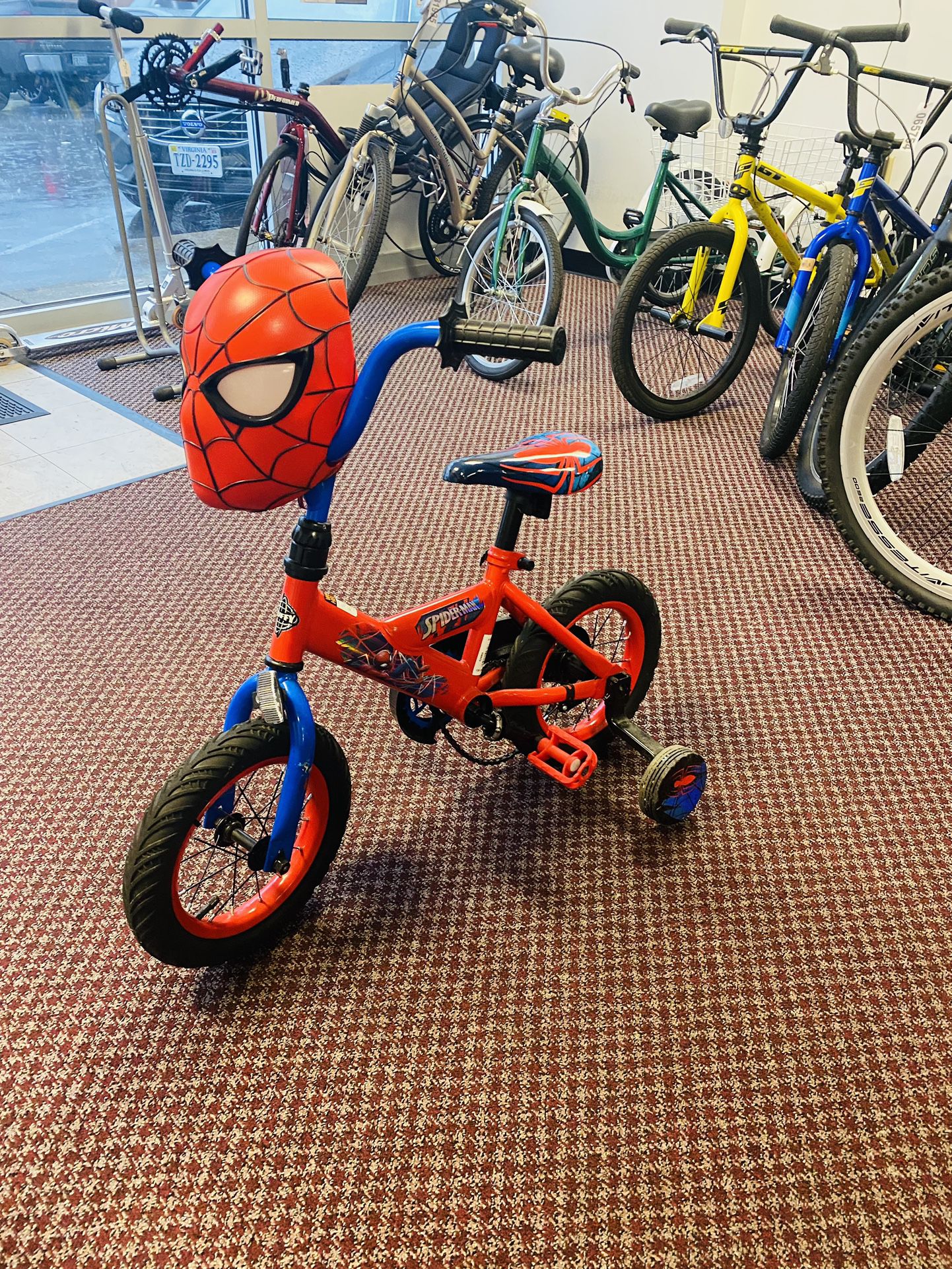 Boys Spider-Man Bike 