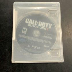 PS3 Call Of Duty Black Ops II Loose W/ A Case